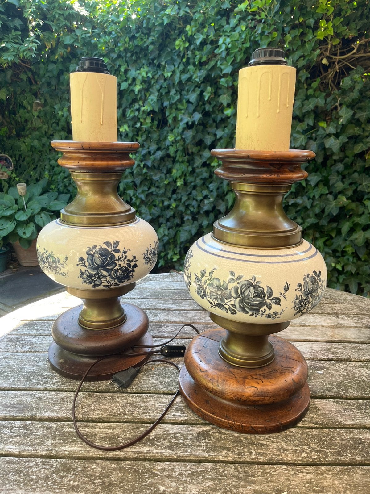 Schemerlampen, Antiek en Kunst, Ophalen, Koper of Brons