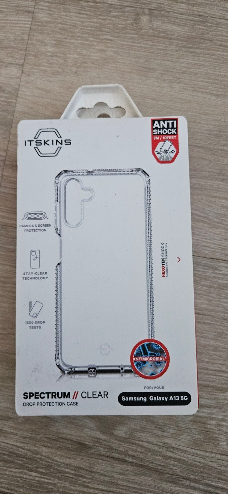 ITSKINS Spectrum Clear hoesje voor Samsung Galaxy A13 5G, Ophalen of Verzenden, Nieuw, Overige modellen, Hoesje of Tasje