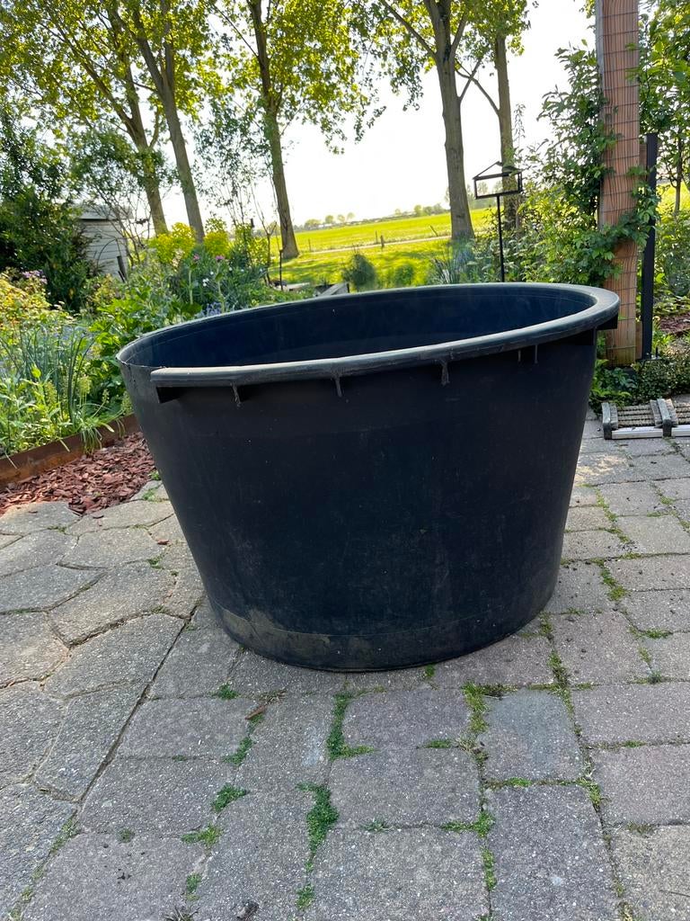 Plantenkuip groot 90 cm doorsnee, 56 cm hoog, Tuin en Terras, Bloembakken en Plantenbakken, Ophalen, Kunststof, Gebruikt, Rond