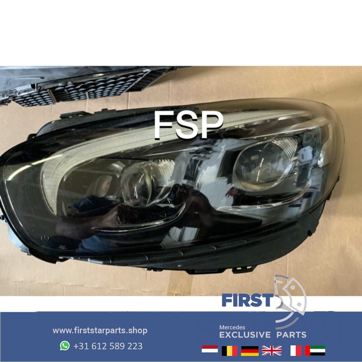 W231 R231 LED FACELIFT ILS KOPLAMPEN SET LINKS + RECHTS COMP, Gebruikt, -, Ophalen of Verzenden, -