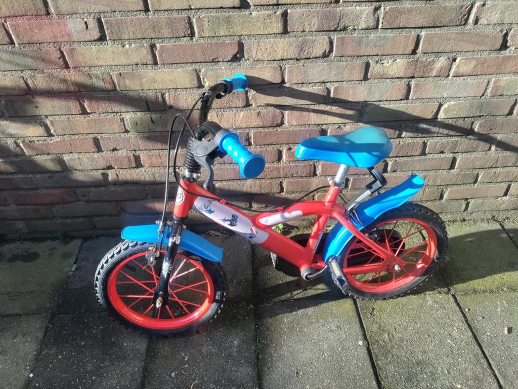 Kinderfiets, Ophalen, Gebruikt, Minder dan 16 inch
