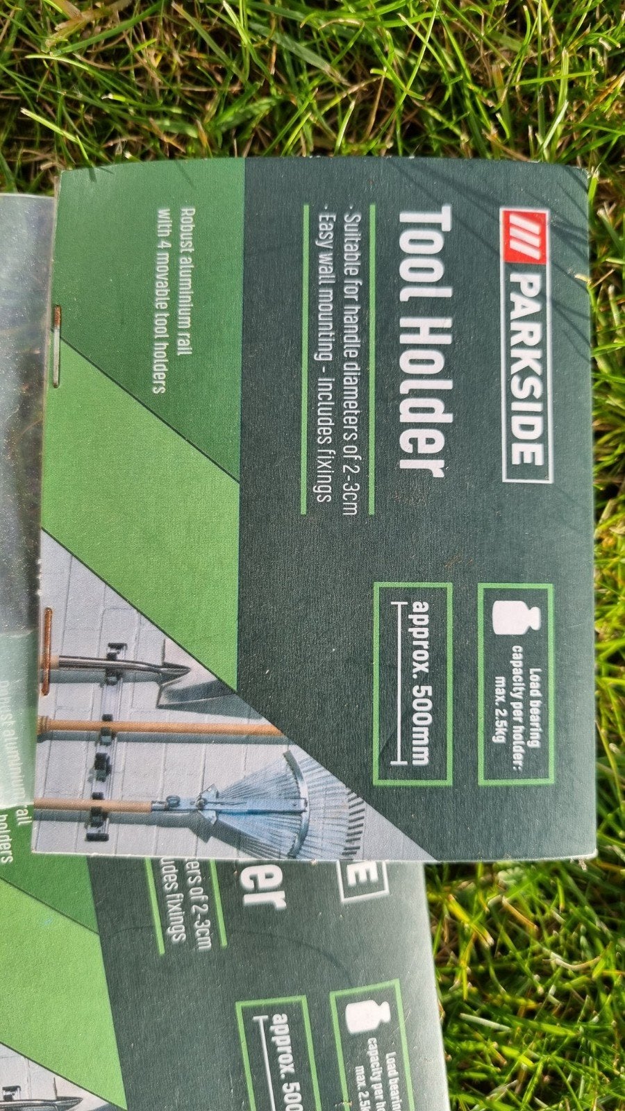 Parkside Gereedschapshouders - 4 stuks met klemmen, Ophalen