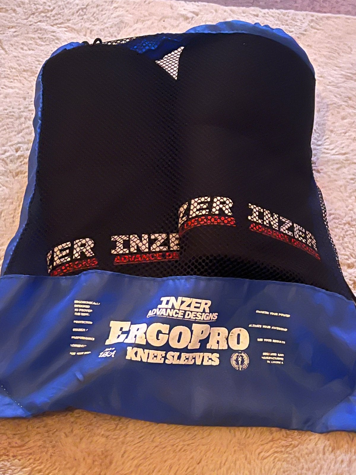 Inzer ErgoPro kneesleeves maat s, Ophalen of Verzenden, Gebruikt, Overige typen