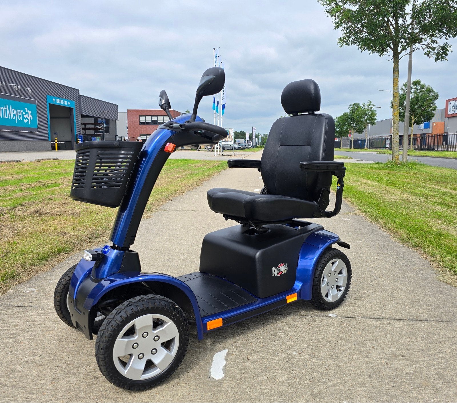 Pride Cyclone 22 | solide en stabiele scootmobiel, Diversen, Brommobielen en Scootmobielen, Pride, ., Ophalen of Verzenden, Zo goed als nieuw