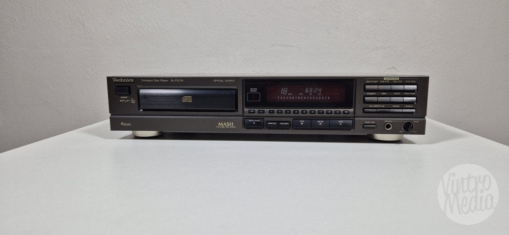 Technics SL-P377A CD-Speler | CD | Philips CDM4 Laser, Ophalen of Verzenden, Refurbished, Technics