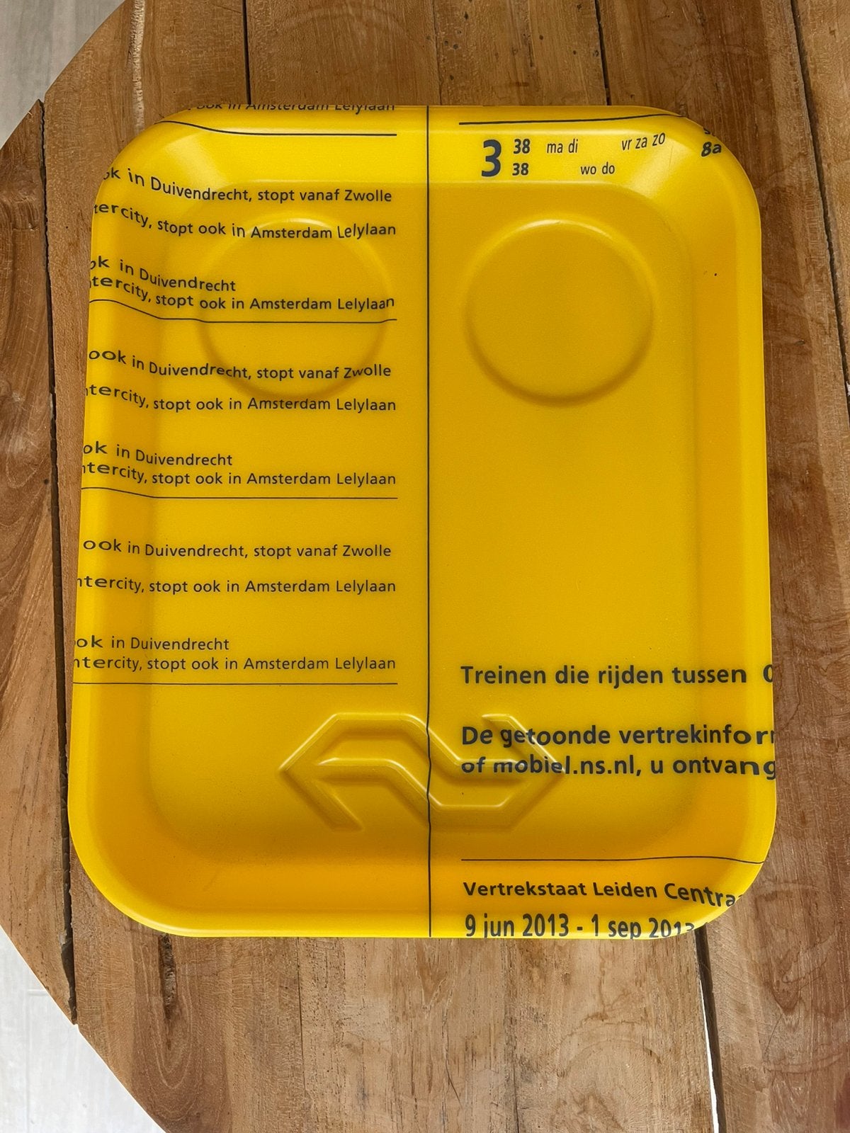 Ns serveertray/dienblad, Kunststof, Overige merken, Ophalen of Verzenden, Zo goed als nieuw