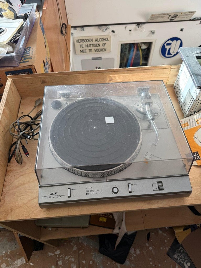 Vintage AKAI AP-D33 Direct Drive platenspeler | Japan, Audio, Tv en Foto, Ophalen of Verzenden, Gebruikt, Akai