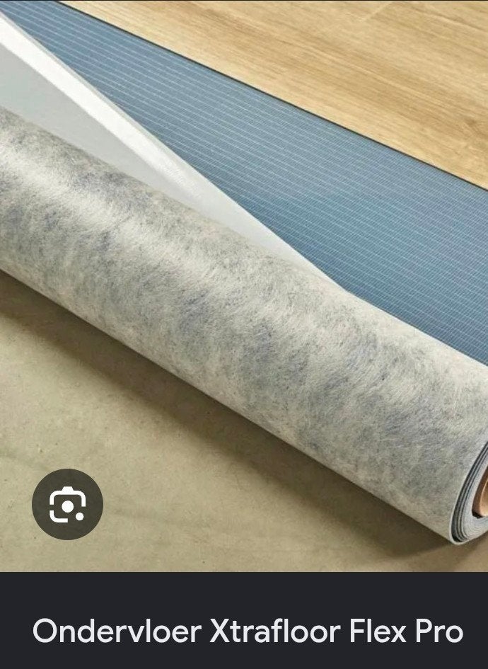 Xtrafloor Pro Zelfklevende Ondervloer voor Dryback PVC, Overige typen, Nieuw, Ophalen of Verzenden, 25 tot 50 m²