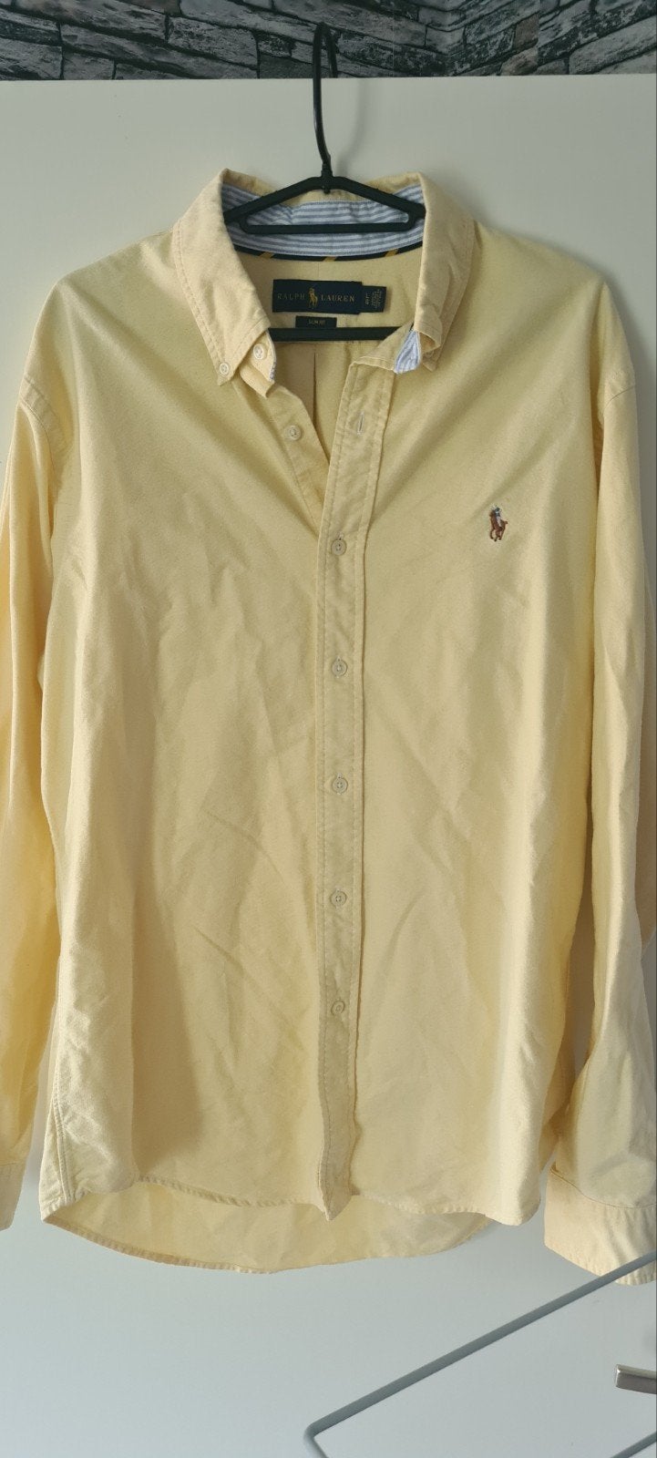 Ralph lauren  slimfit maat L 20 euro orgineel, Ophalen of Verzenden, Zo goed als nieuw, Overige maten, Blauw