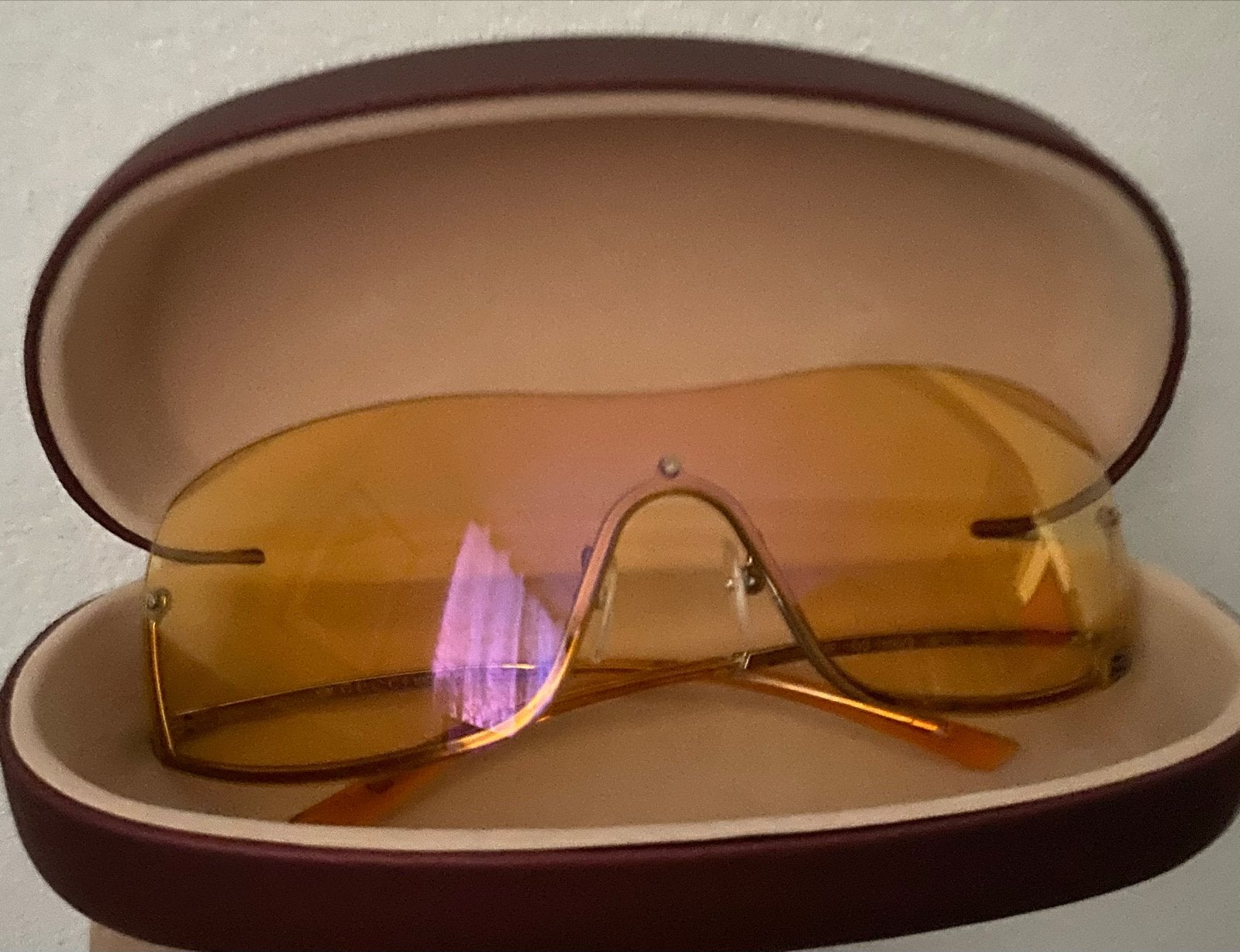 Gucci Zonnebril - Vintage Stijl met Oranje Glazen, Overige merken, Zonnebril, Verzenden, Nieuw
