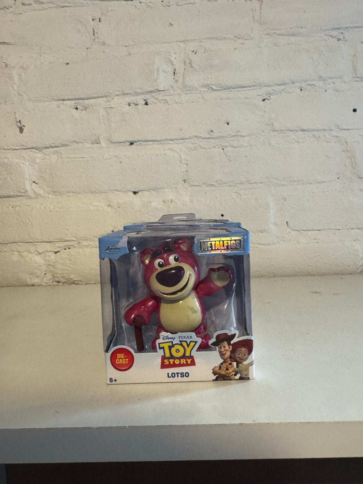 Toy Story Lotso Metalfigs Die-Cast Figuur Nieuw in Doos, Ophalen of Verzenden, Nieuw