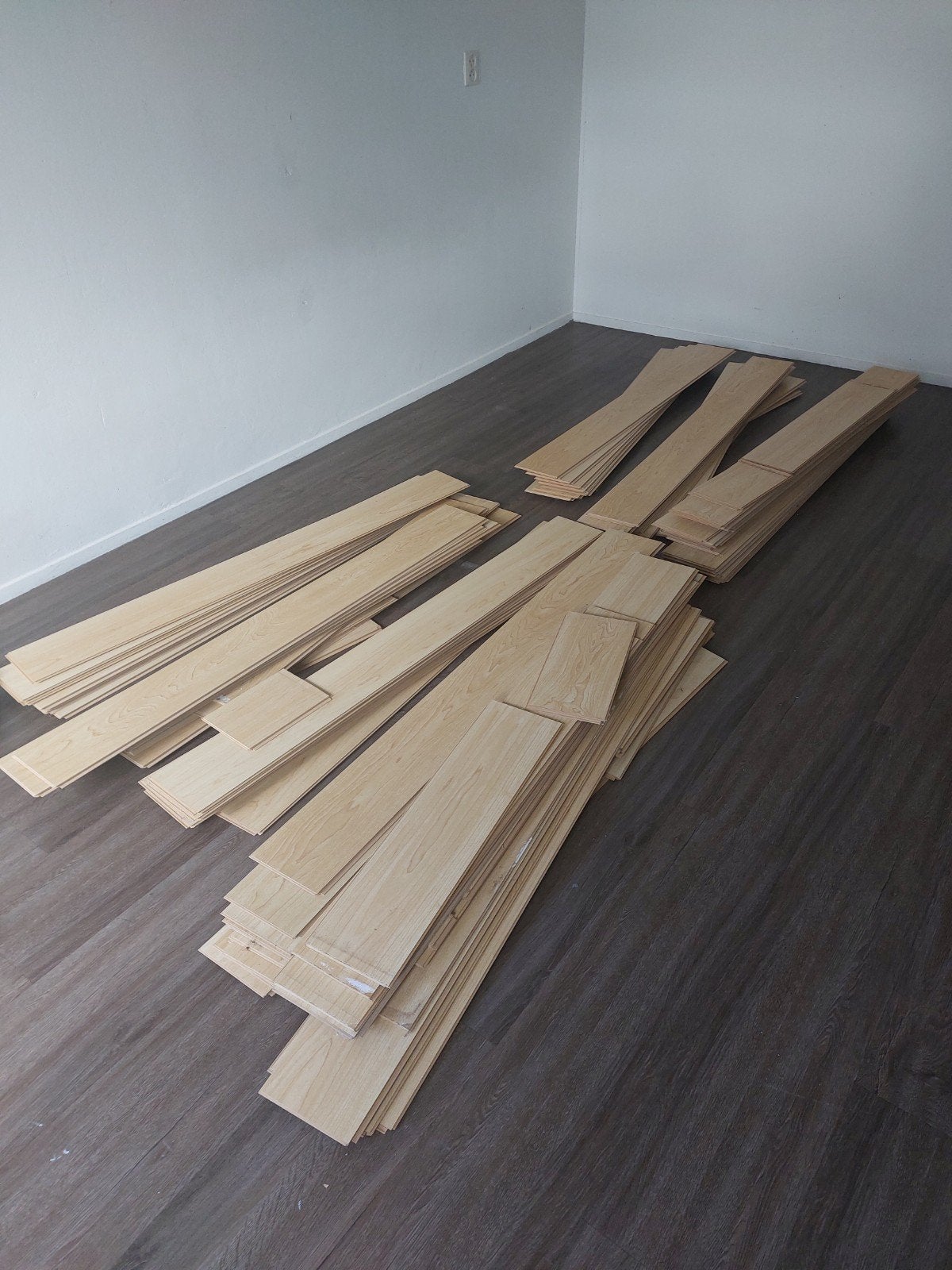 Laminaat vloer 36m2, Gebruikt, 50 tot 150 cm, Ophalen of Verzenden, 10 m² of meer