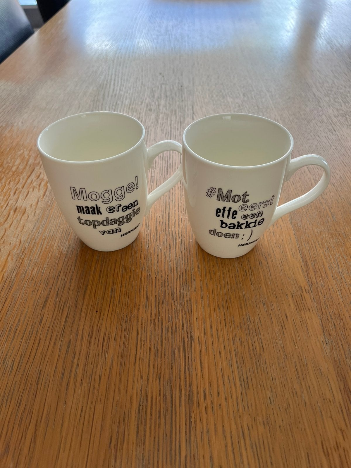 Koffie mokken, Ophalen of Verzenden, Zo goed als nieuw, Overige stijlen, Kop(pen) en/of Schotel(s)