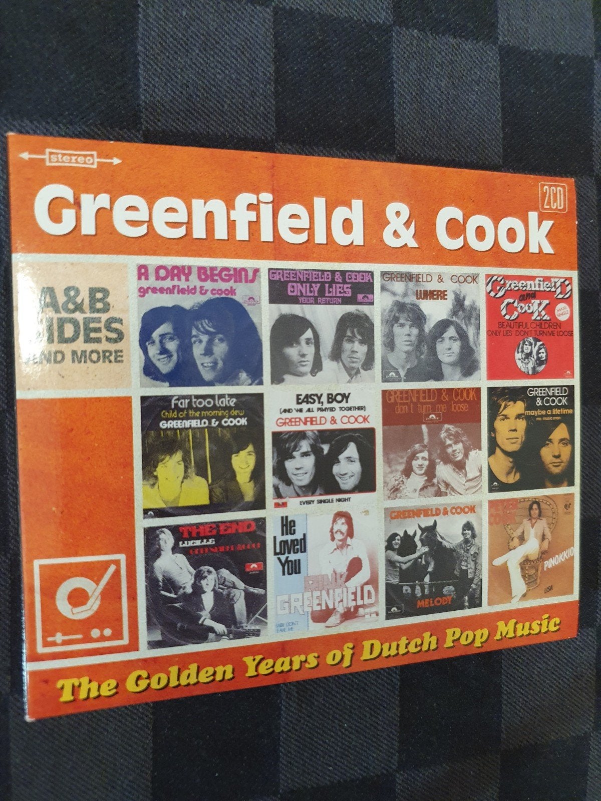 greenfield & cook 2 cd digipack, Verzenden, Pop