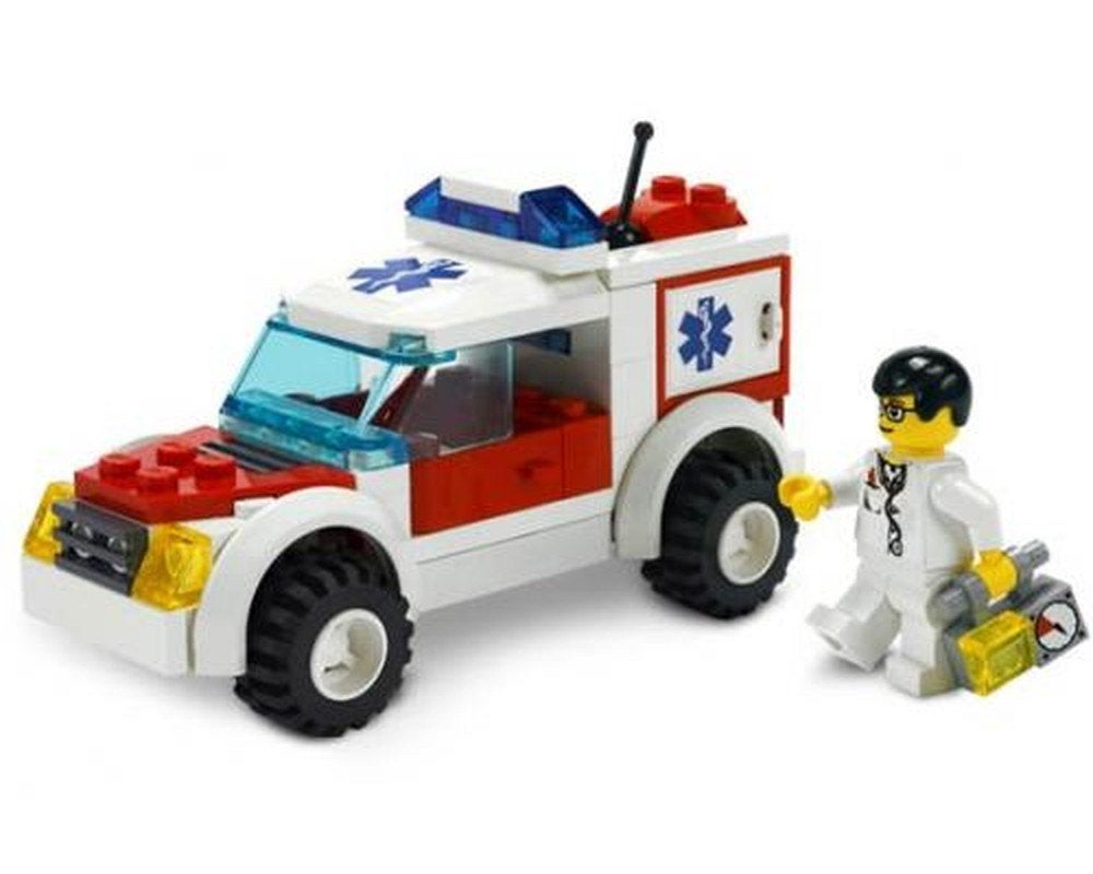 LEGO City 7902 Doctor's Car, City, Lego, Nieuw, Complete set