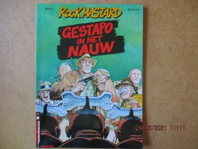 adv3792 rock mastard, Boeken, Eén stripboek, Ophalen, Gelezen