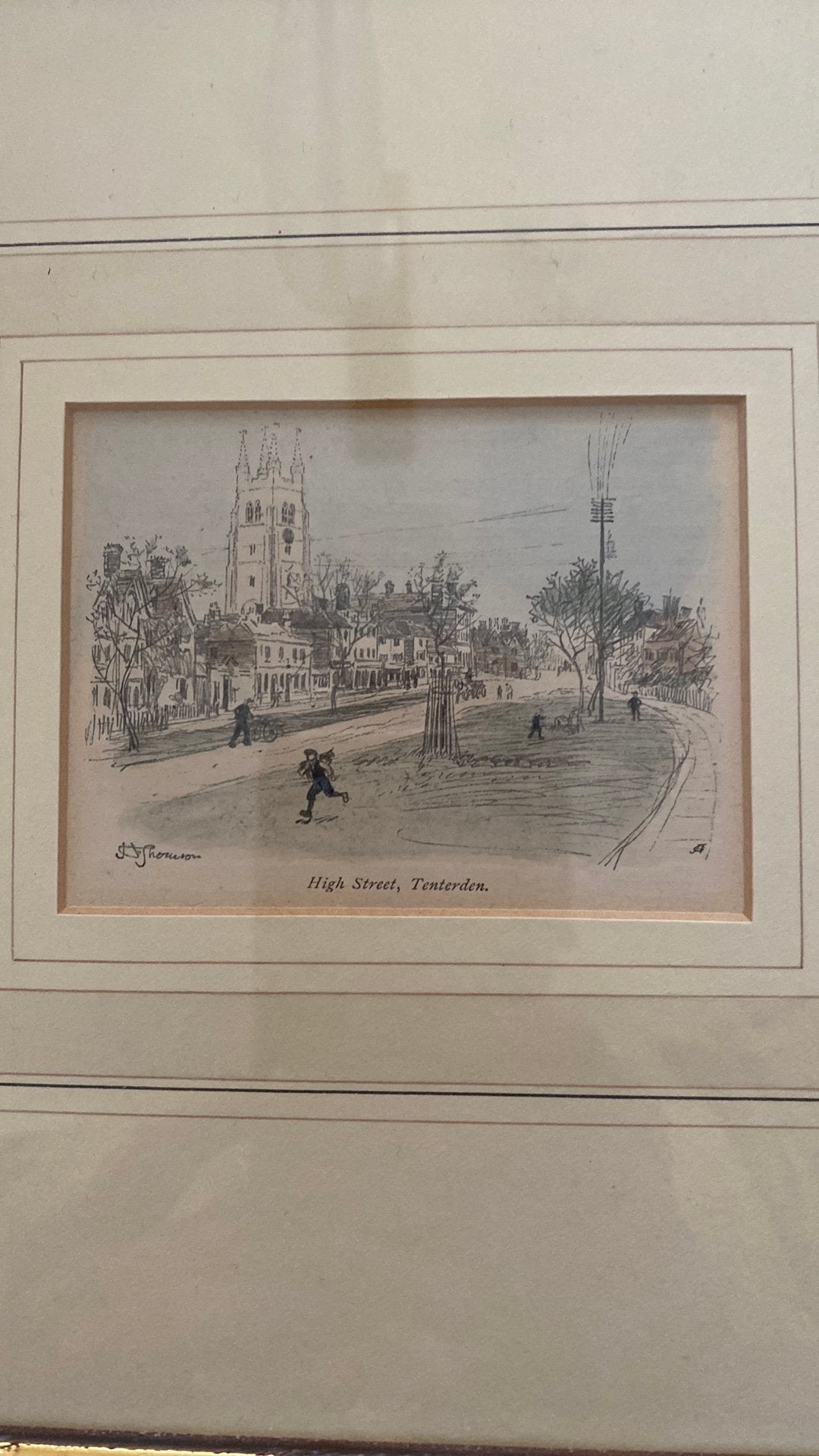 High street,Tenterden, Antiek en Kunst, Ophalen of Verzenden