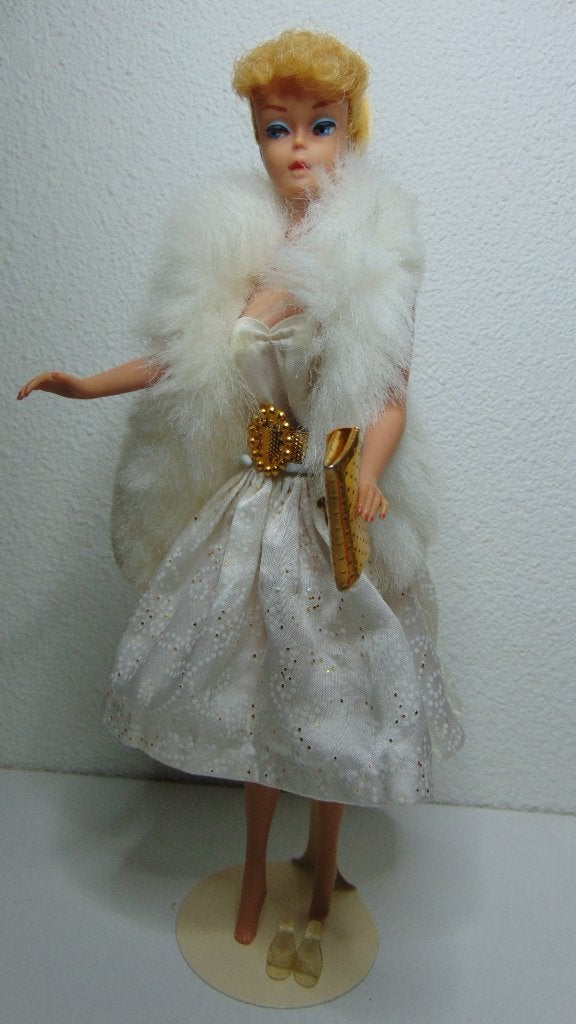 Barbie vintage kleding Party Date #958, Verzamelen, Ophalen of Verzenden, Gebruikt, Kleertjes