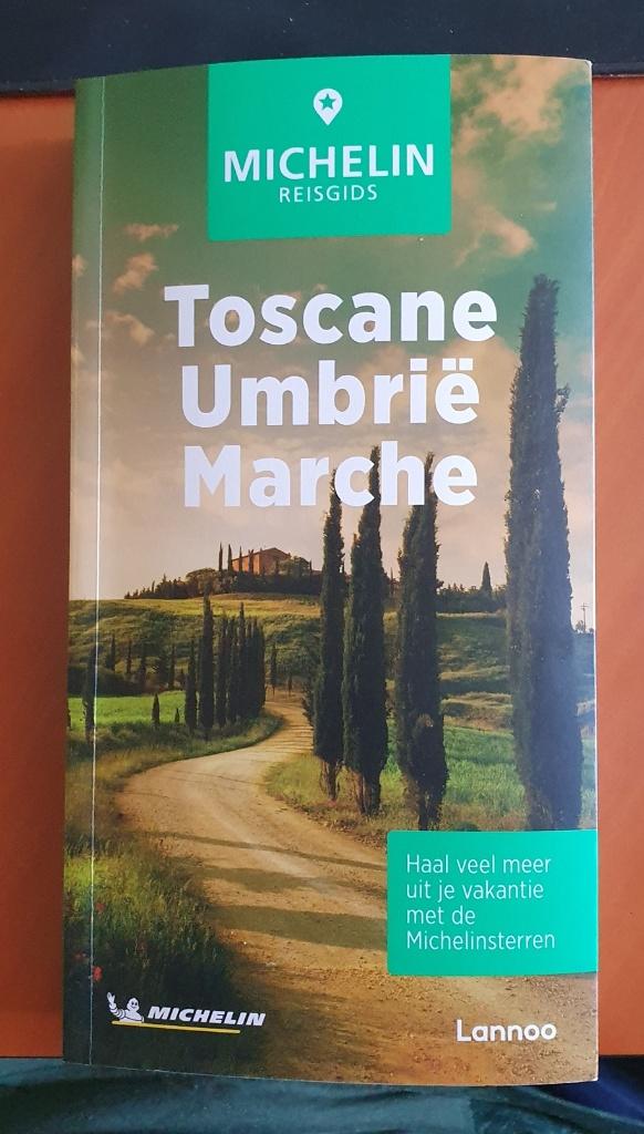 Reisgids Michelin Toscane-Umbrië-Marche, Michelin, Europa, Ophalen of Verzenden, Zo goed als nieuw