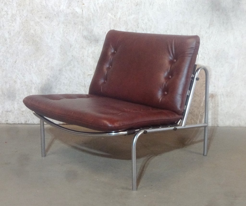 Retro Vintage fauteuil Stoel Osaka Martin Visser Spectrum, Huis en Inrichting, Vintage mid century, 75 tot 100 cm, Ophalen of Verzenden