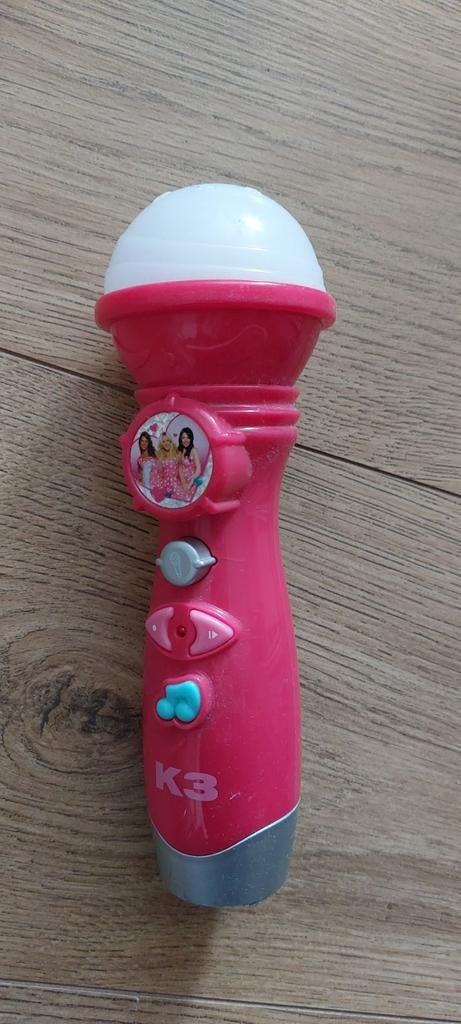 K3 microfoon, Kinderen en Baby's, Speelgoed | Overig, Ophalen of Verzenden, Meisje