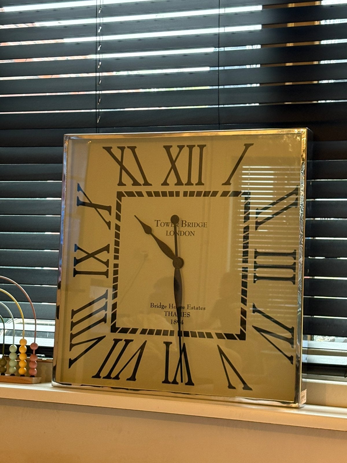 Grote Eric Kuster style klok, Ophalen, Gebruikt, Wandklok