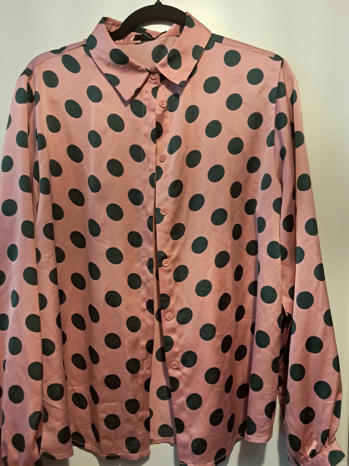 Sisters Point Blouse Roze met Zwarte Stippen Maat L Nieuw, Maat 42/44 (L), Sisters Point, Nieuw, Ophalen of Verzenden