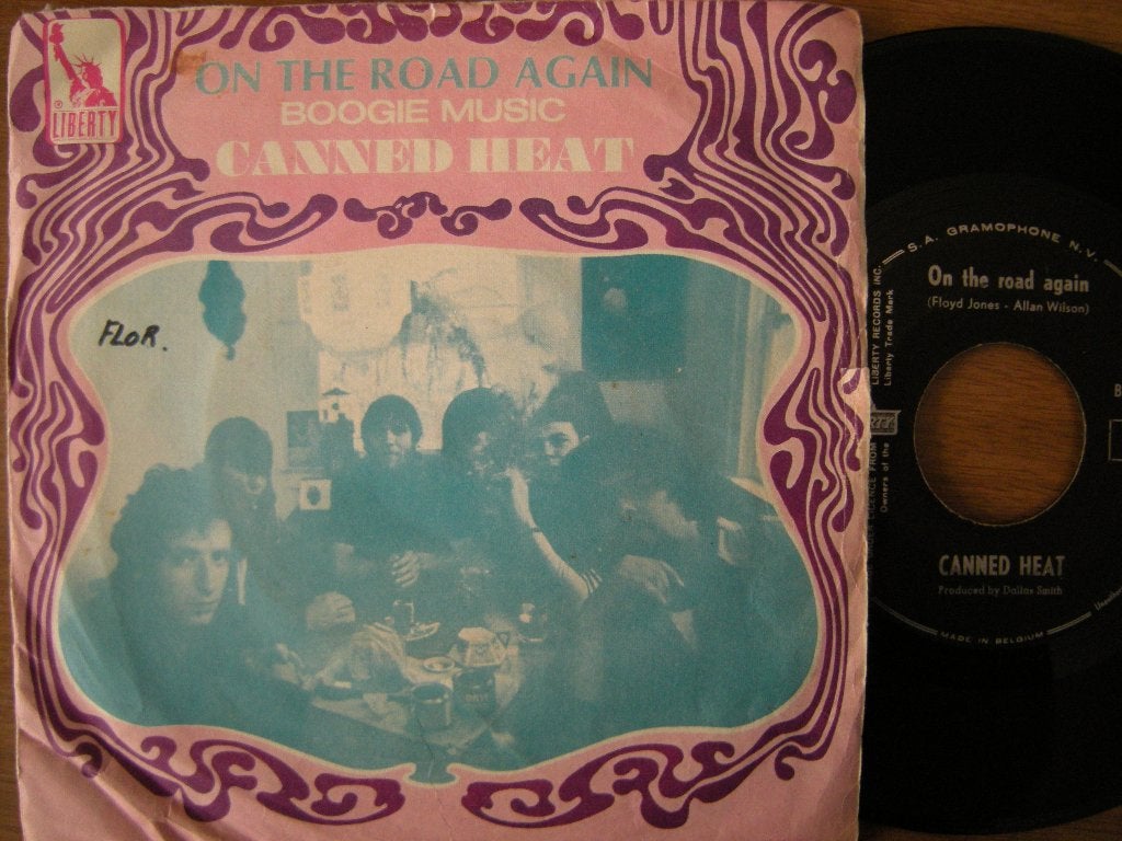 Canned Heat (On The Road Again), Ophalen of Verzenden, Gebruikt, 7 inch, Pop