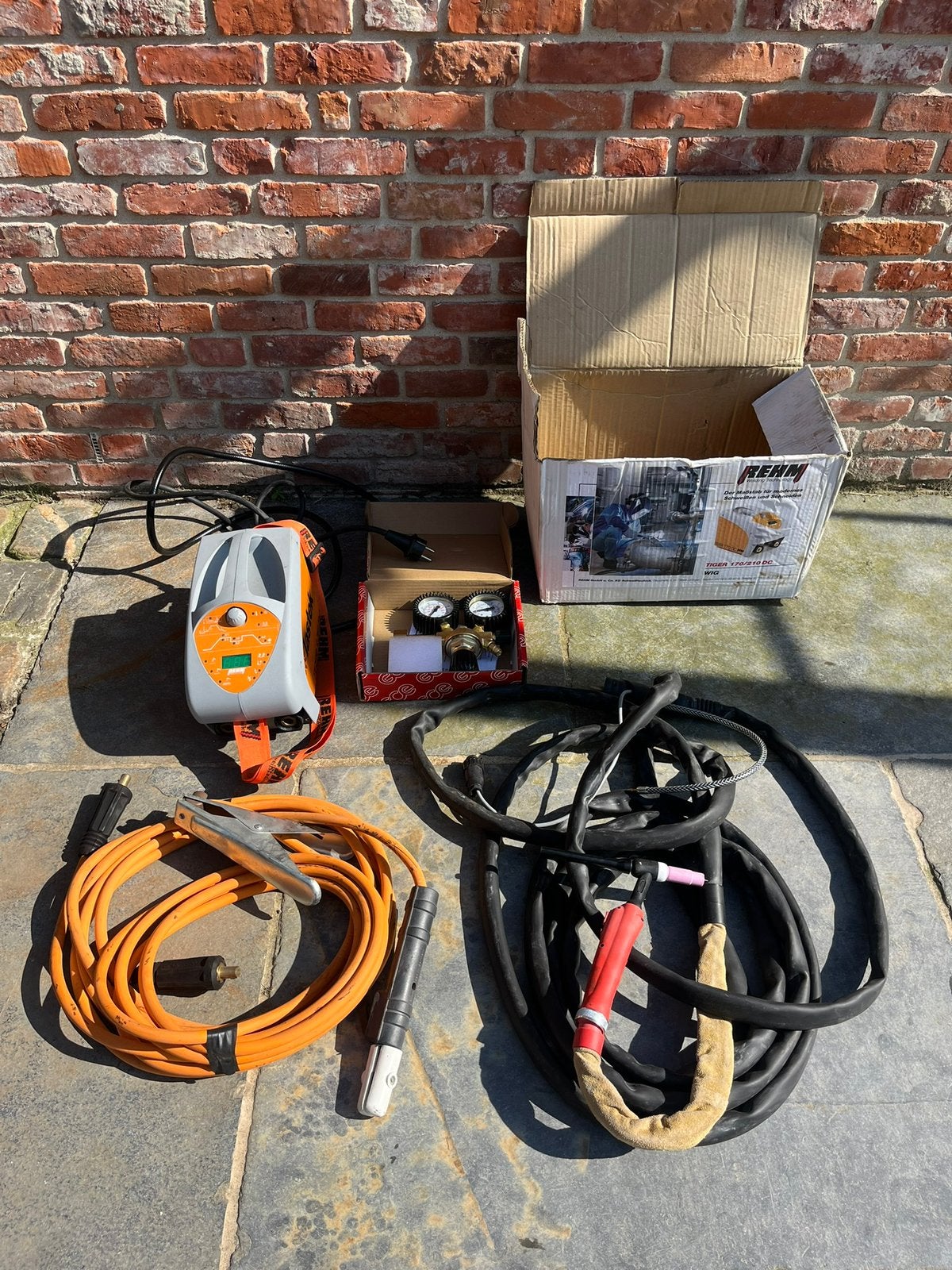 Lastek Tiger 170 DC TIG, Doe-het-zelf en Verbouw, Ophalen of Verzenden, Zo goed als nieuw, 150 tot 250 ampère, Tig