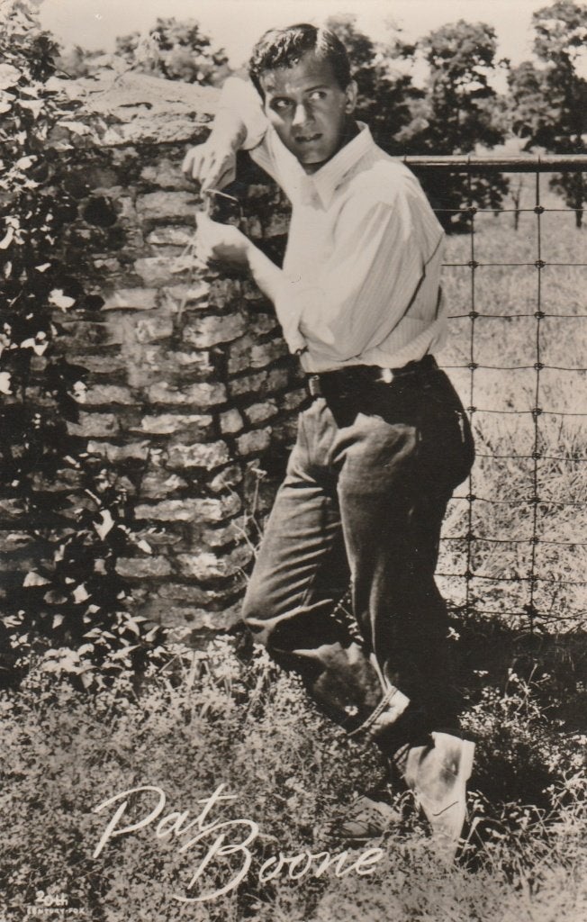 Ansichtkaart, Artiest, Pat Boone  (692), Verzamelen, Ophalen of Verzenden, 1960 tot 1980, Sterren en Beroemdheden