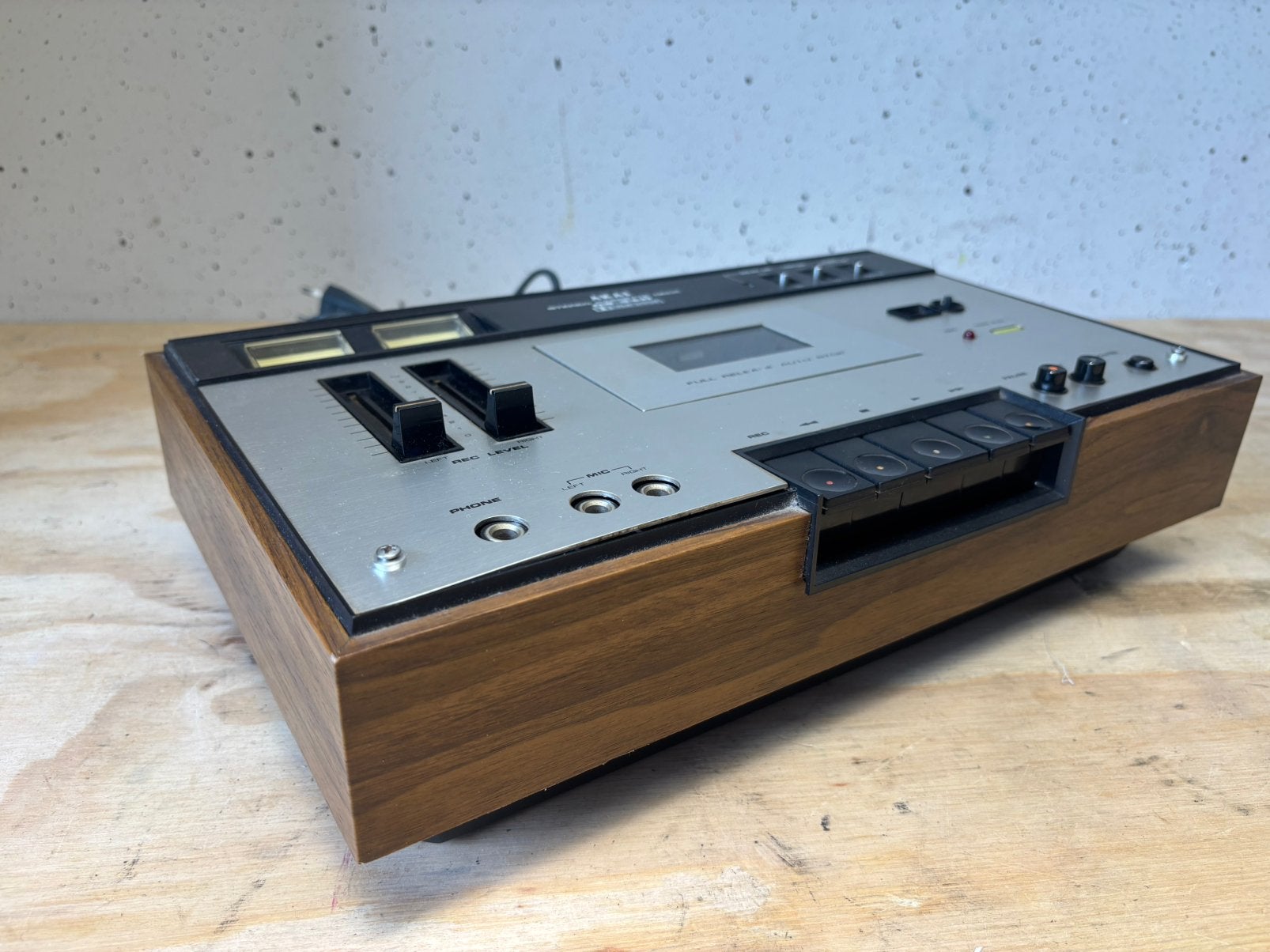 Akai CS-34D vintage stereo cassette deck, Ophalen of Verzenden