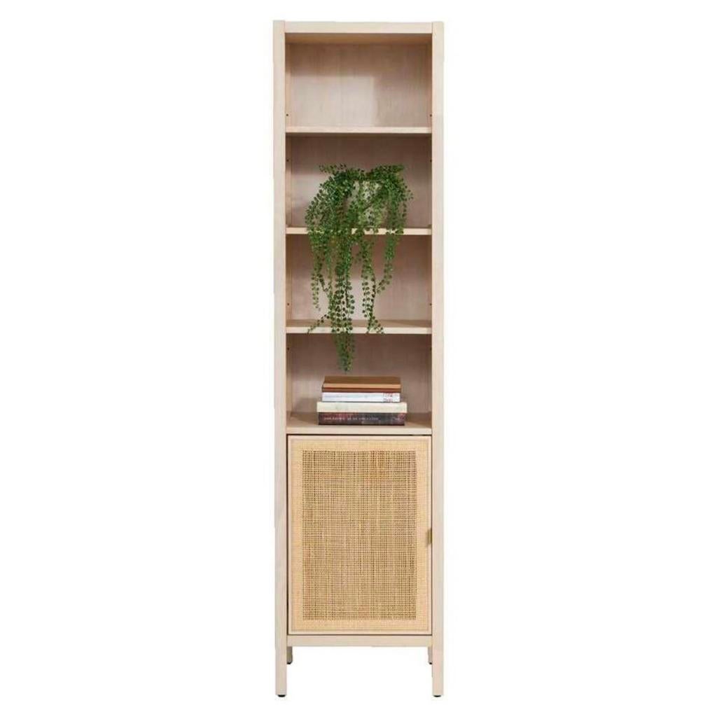 Boekenkast Doddy hout leenbakker, Zo goed als nieuw, 150 tot 200 cm, 25 tot 50 cm, 50 tot 100 cm