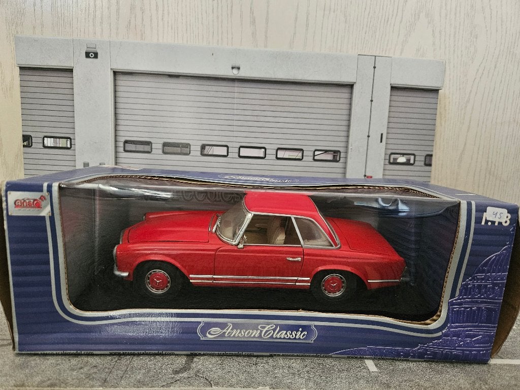 Anson Mercedes 280 SL 1970 1/18 in ovp, Ophalen of Verzenden, Zo goed als nieuw, Auto, Anson