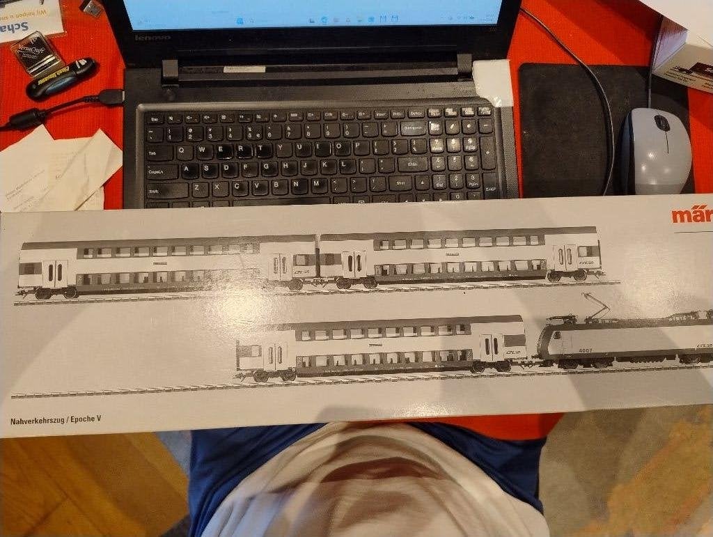 26538 – 4-delige CFL Dubbeldekkertrein Serie 4000 – Digitaal, Wisselstroom, Treinset, Nieuw, Ophalen of Verzenden