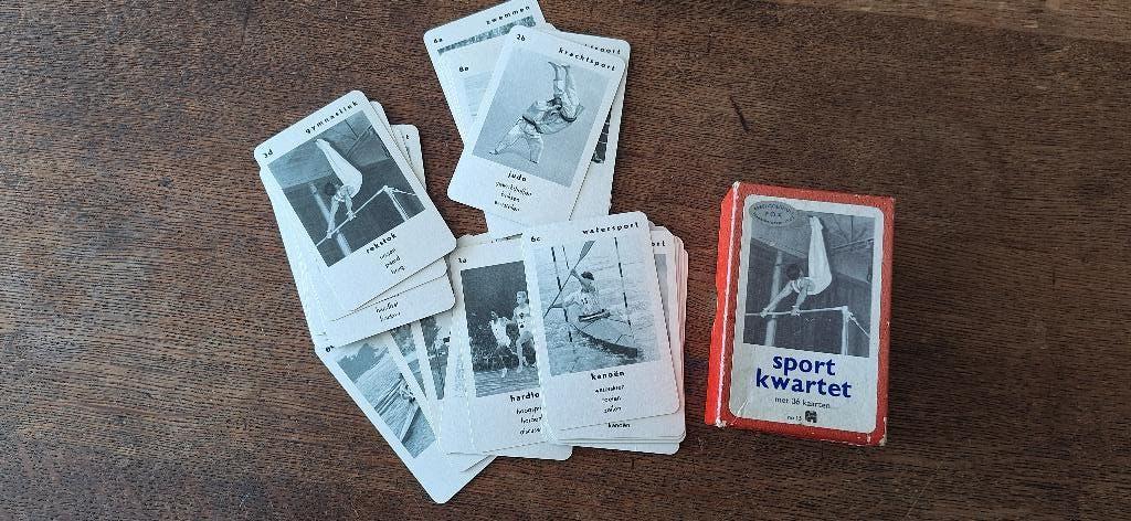 3 vintage kwartetspellen, Verzamelen, Speelkaarten, Jokers en Kwartetten, Ophalen of Verzenden, Gebruikt, Kwartet(ten)