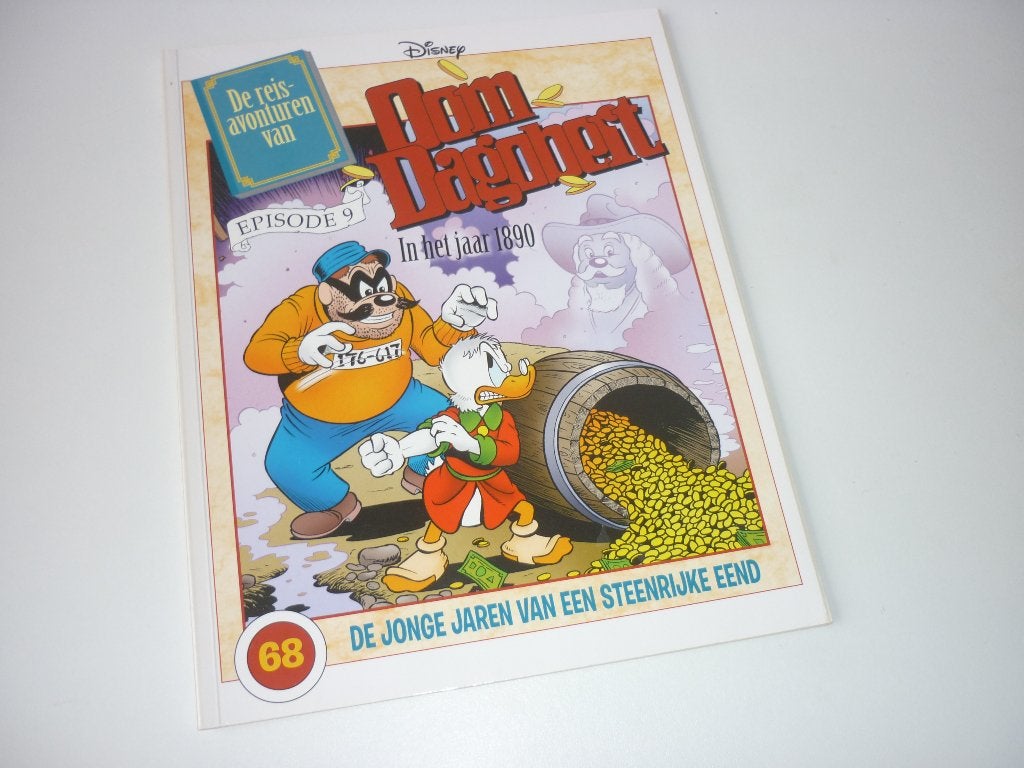 Deel 68: Reisavonturen van Oom Dagobert - episode 9 (1e druk, Boeken, Eén stripboek, Ophalen of Verzenden, Gelezen