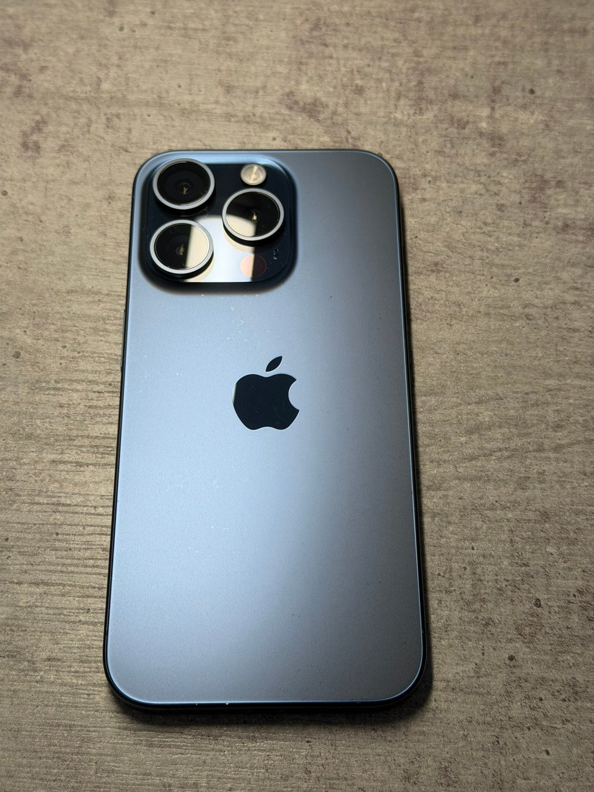  Apple iphone 15Pro Blue Titanuim 128GB Bat.89% Zeer netjes, Telecommunicatie, Mobiele telefoons | Apple iPhone, 89 %, Apple