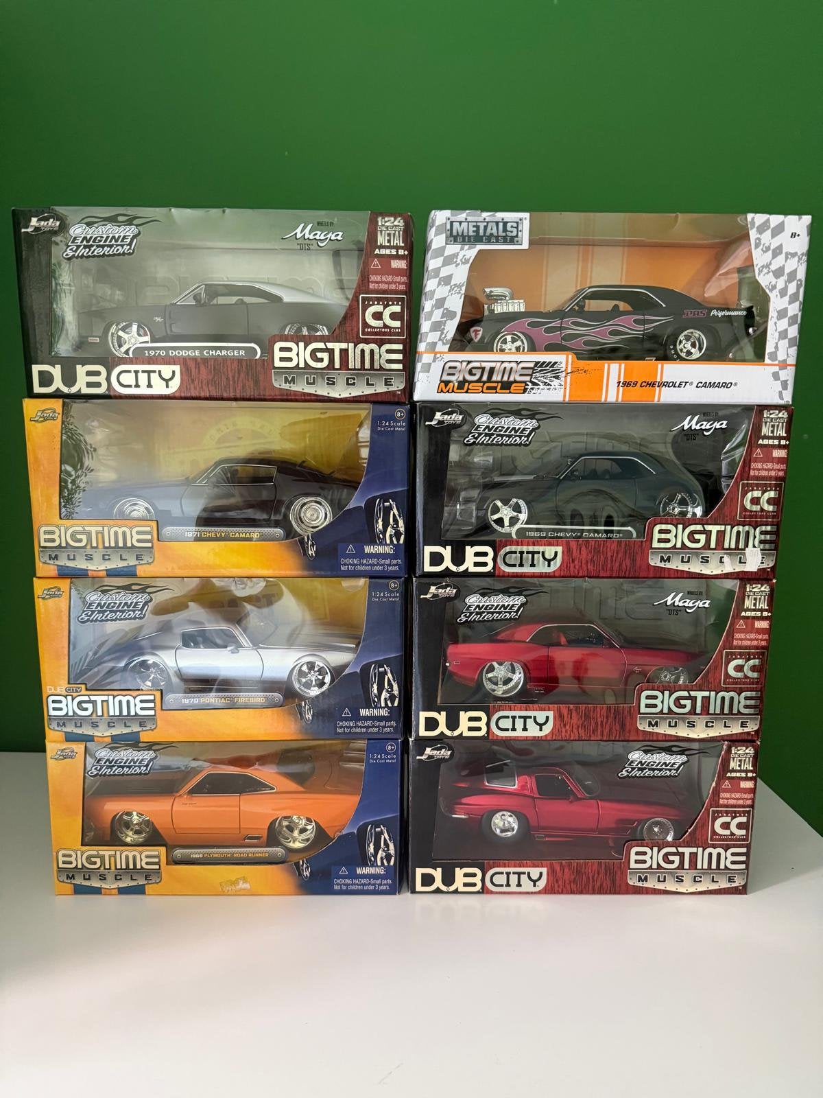 Jada Toys Dub City Big Time Muscle 1:24, Hobby en Vrije tijd, Modelauto's | 1:24, Ophalen of Verzenden, Zo goed als nieuw, Jada