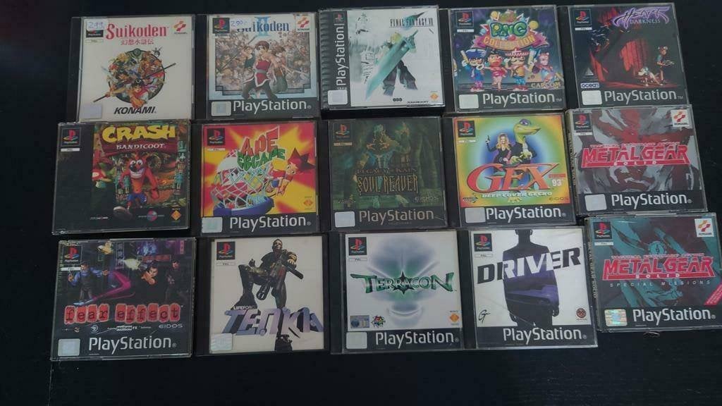 !! Lees beschrijving!!
Te koop Playstation 1 games en demo’s, Spelcomputers en Games, Gebruikt, Overige genres, 1 speler, Eén computer