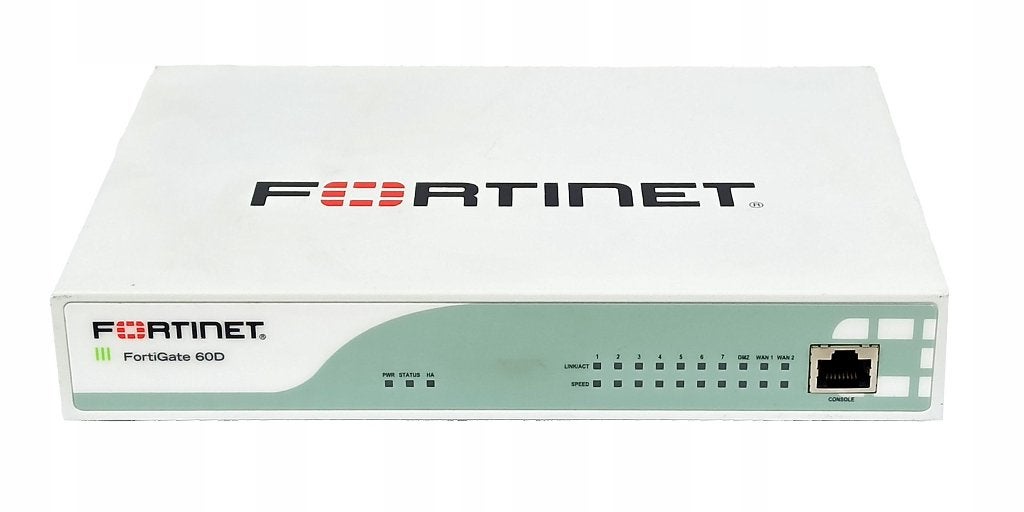 Fortinet FortiGate 60D — Firewall/Security Appliance, Computers en Software, Ophalen of Verzenden, Gebruikt, Router, Fortinet Fortigate