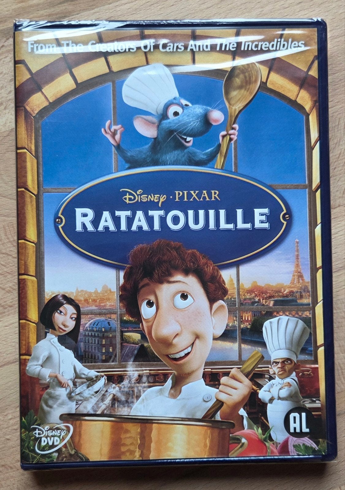 Disney Pixar Ratatouille DVD - Nieuw in verpakking, Animatie, Ophalen of Verzenden, Nieuw in verpakking, Alle leeftijden