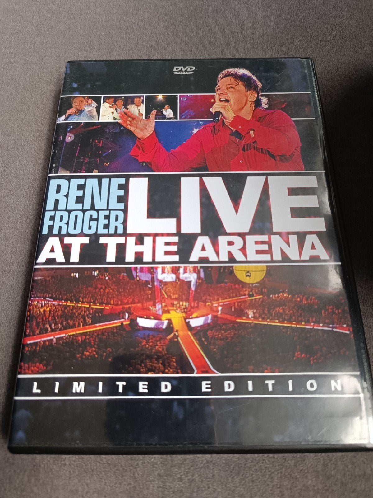 Rene Froger live at the arena - dvd, Alle leeftijden, Ophalen of Verzenden, Zo goed als nieuw