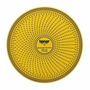 TONAR 30CM / 12 INCH ACRYLIC STROBOSCOPIC DISC, Ophalen of Verzenden, Nieuw, 2 tot 5 meter, Overige kabels