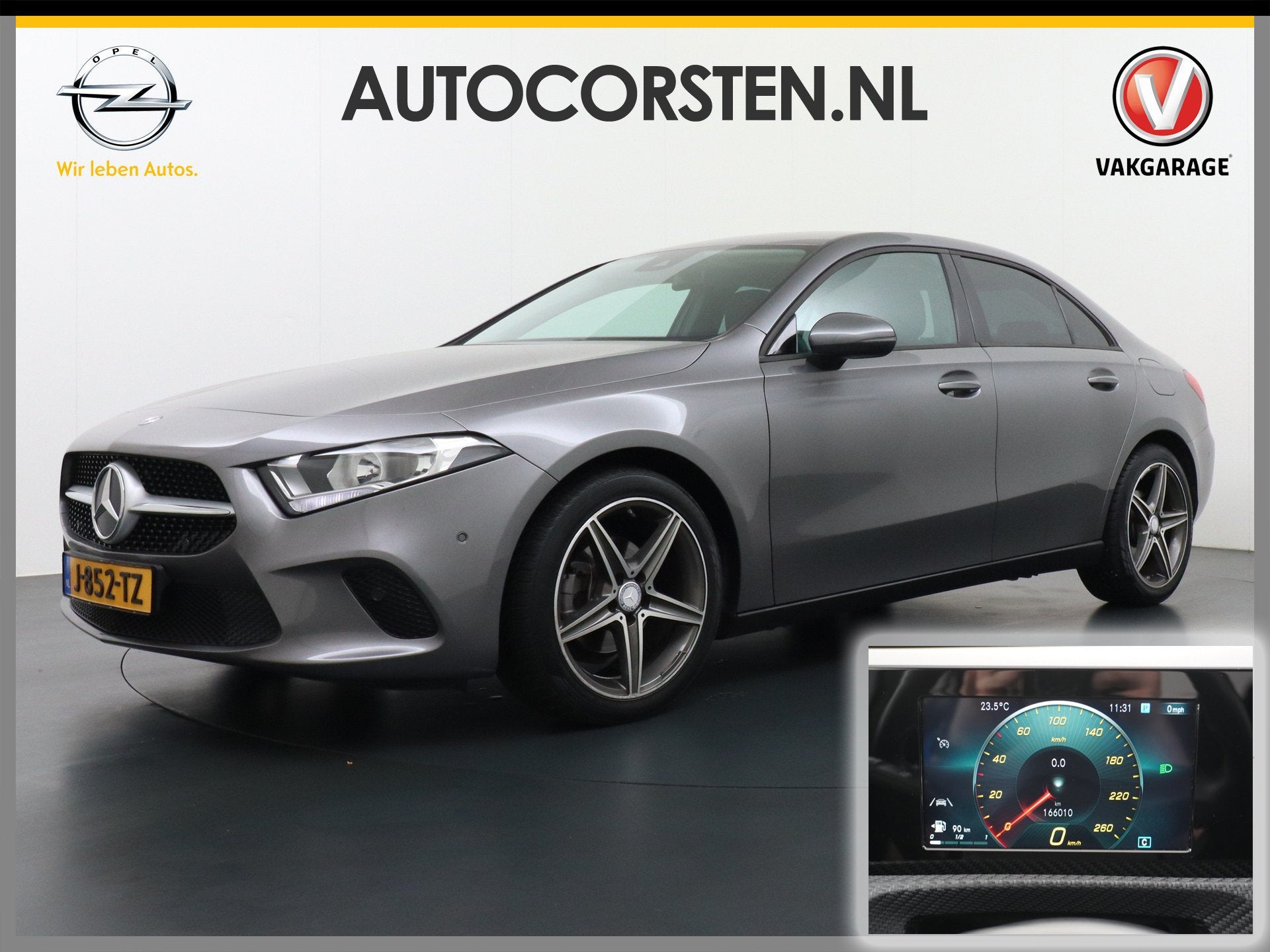 Mercedes-Benz A-Klasse 180 AMG Camera Navi Virtual-Cockpit E, Voorwielaandrijving, Gebruikt, 4 cilinders, Bedrijf