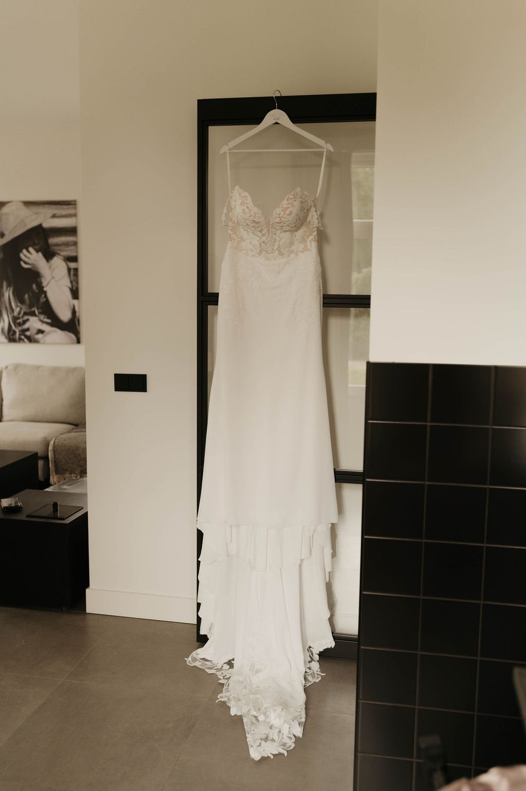 Modeca Gaelle Trouwjurk - Maat M, Ophalen, Gedragen, Wit, Trouwjurk