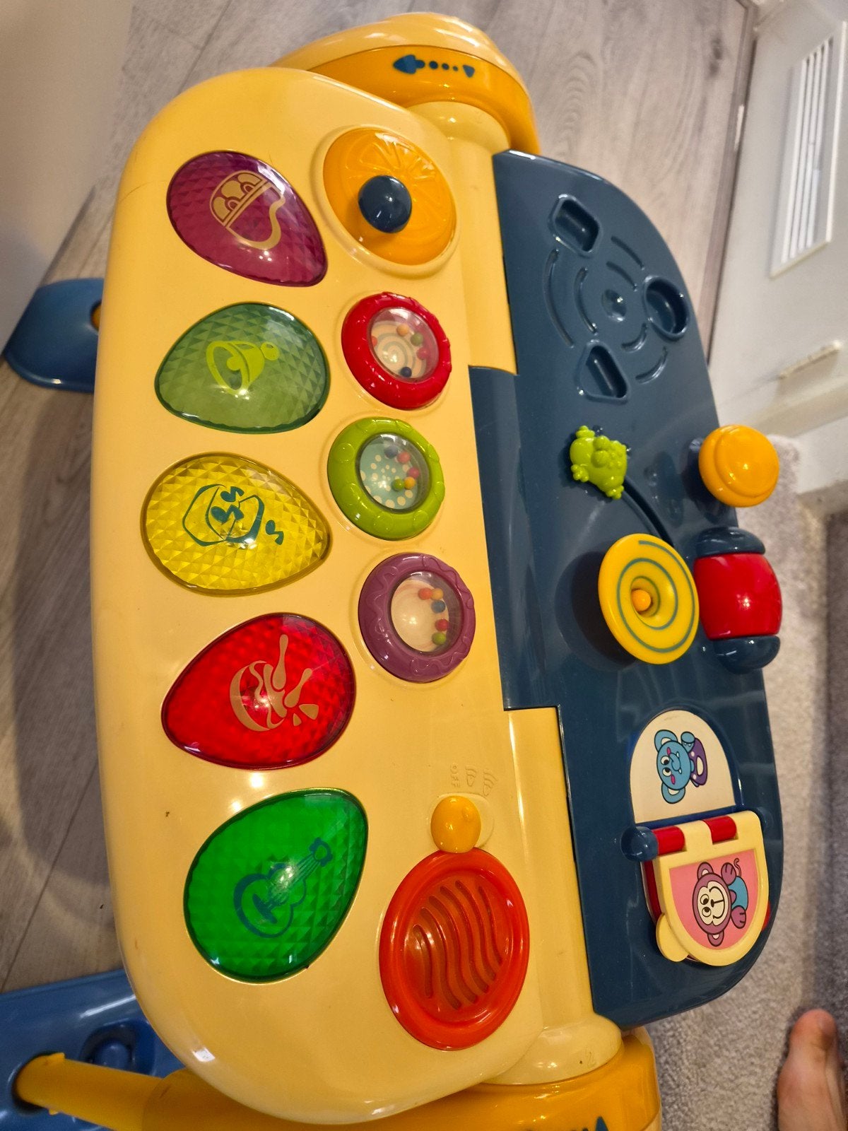 Chicco BabyLoopstoel met Geluid en Licht, Ophalen of Verzenden, Zo goed als nieuw, Overige typen, Met licht