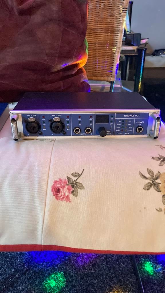 RME Fireface UCX + ARC Remote - scherpe prijs, Ophalen of Verzenden, Gebruikt, Extern, RME