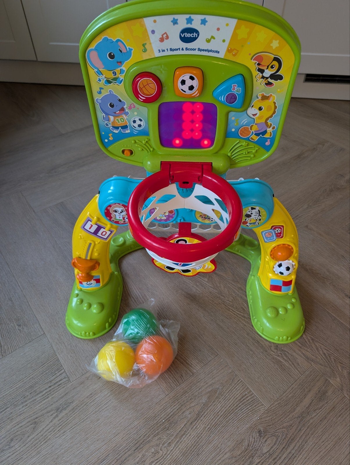 VTech 3-in-1 Sport & Scoor Speelplaats, Ophalen of Verzenden, Zo goed als nieuw, 6 maanden tot 2 jaar