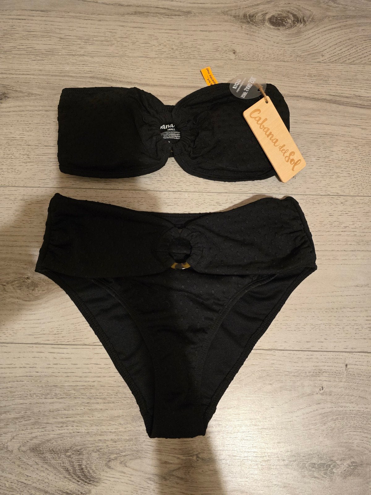 Nieuwe Cabana del Sol bikini set - Zwart, Kleding | Dames, Badmode en Zwemkleding, Zwart, Nieuw, Ophalen of Verzenden, Bikini