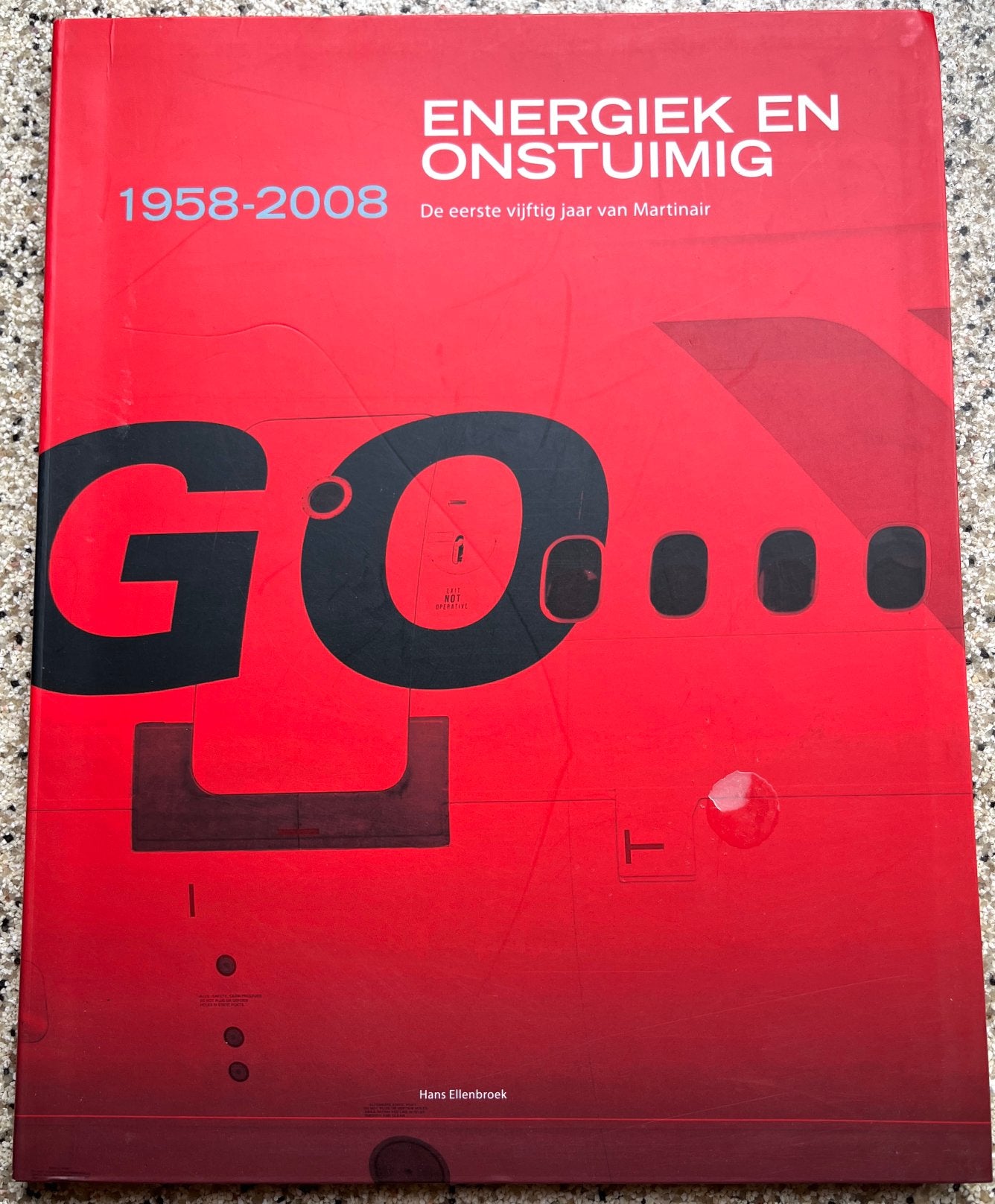 'Energiek en Onstuimig' 1958-2008 1ste 50 Jaar van Martinair, Ophalen of Verzenden, Zo goed als nieuw, Boek of Tijdschrift